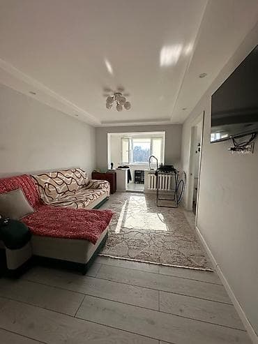 hostel osh: 2 комнаты, 43 м², 104 серия, 4 этаж, Косметический ремонт — 3