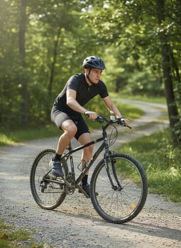 велосипед element: Горный велосипед, Рама M (156 - 178 см), Сталь, Б/у — 1