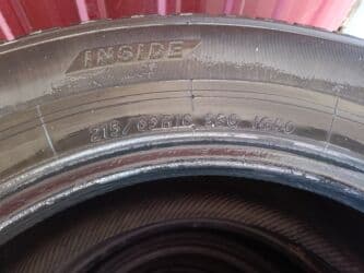 шины yokohama: Шиналар 215 / 65 / R 16, Кыш, Колдонулган, Комплект, Жапония, Yokohama — 2