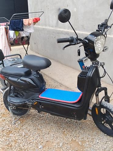 скутер 3: Электрический скутер (городской e-bike) - Компактная рама с низкой — 1