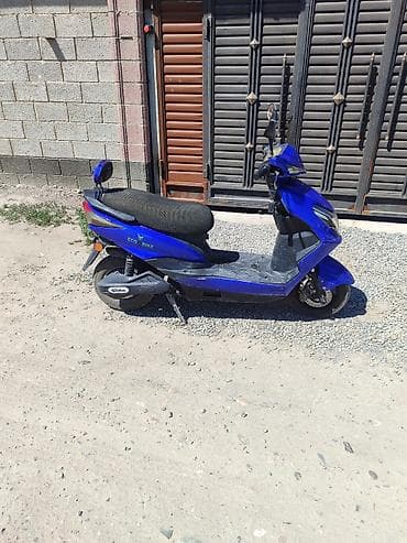 дордой мото: Электроскутер Eco Bike (синего цвета) - Компактный городской — 2