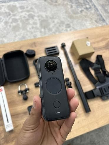 hyperx cloud ii: Экшн‑камера 360° Insta360 ONE X2 с комплектом аксессуаров. Основные — 2