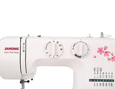 machenike s16: Швейная машина Janome, Электромеханическая, Полуавтомат — 3