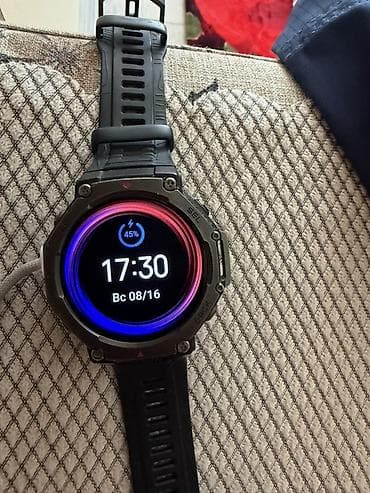 garmin instinct 3: Умные часы Amazfit T‑Rex 2 (чёрные) - Брутальный корпус с — 3