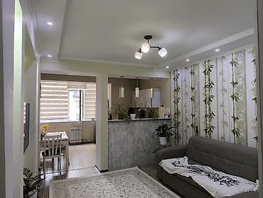 Квартиры: 3 комнаты, 65 м², Джал мкр (в т.ч. Верхний, Нижний, Средний) Элитка, 4 этаж, Свежий ремонт — 1