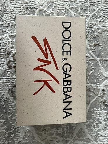всё за: Мужские кроссовки, 44, Dolce & Gabbana, Новый, цвет - Черный, Самовывоз, Платная доставка — 2