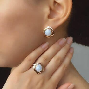 свадебные наборы ручной: Набор украшений, Проба 925, Женские, Новый — 4