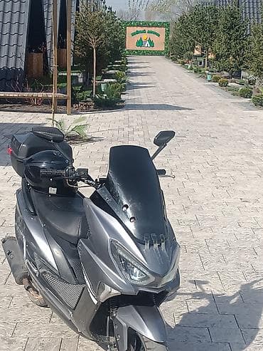 електра мапет: Скутер-макси, серый металлик Характеристики и оснащение: - Кузов — 1