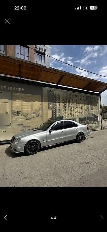 303 302: Mercedes-Benz E-Class: 2003 г., 5 л, Автомат, Бензин, Седан — 1