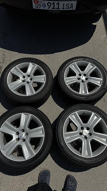 rf1 rf2: Колеса в сборе 215 / 55 / R 17, Зима, Новый, Комплект, Легковые, Литые, отверстий - 5 — 1