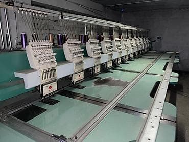 шейный машины: Вышивальная машинка 
4500$ 
12 головка — 1