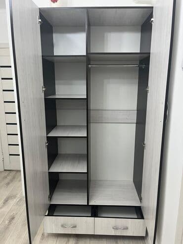 шкаф для стиральной машины в ванной: Шкаф для одежды, Прямой, Дерево — 1