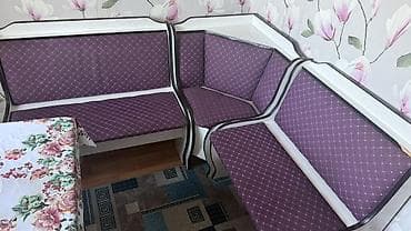 кухоный стол уголок: Кухонный угловой диван б/у - Конфигурация: Г‑образный кухонный уголок — 1