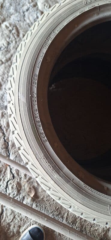 шины и диск: Шины 245 / 45 / R 18, Зима, Б/у, Пара, Легковые, Япония, Yokohama — 2