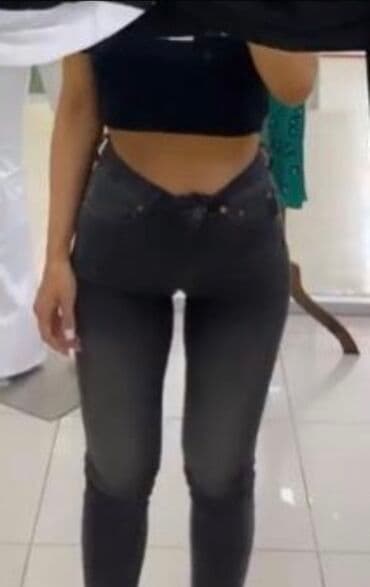 двойка брюки и кофта: Брюки Стрейч, Новый, M — 3