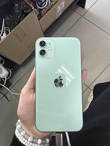 13 pro max 128: IPhone 11, Зеленый, Коробка — 1