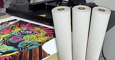 Сублимационная бумага рулон 110см ширина 100м длина 140г плотность