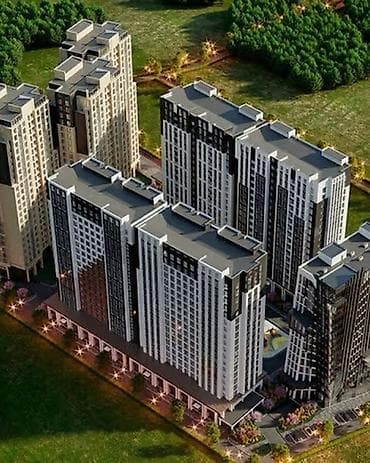 Квартиры: 1 комната, 54 м², Элитка, 3 этаж — 2