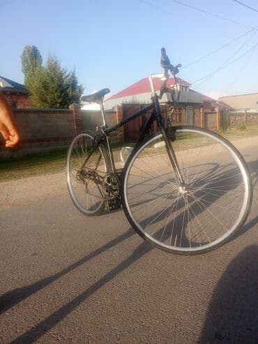 купить велосипед в бишкеке бу: Шоссейный велосипед, Рама XXL (190 - 210 см), Б/у — 1