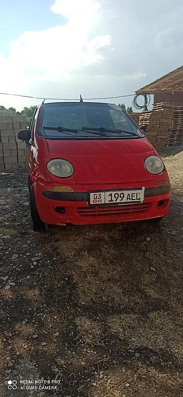 Daewoo Matiz: 1998 г., 0.8 л, Кол менен иштөөчү, Бензин, Хетчбек — 4