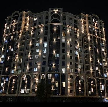 discovery studio: 3 комнаты, 102 м², Асанбай мкр Элитка, 12 этаж, Дизайнерский ремонт — 1