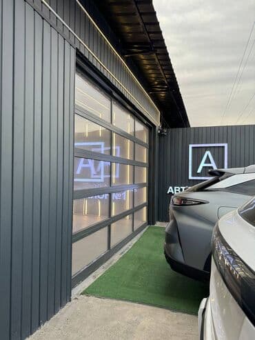 ворота рольставни: Алюминиевые, Автоматические, Длина: 10 м, Alutech, Для гаража, Для частного дома, Для автомойки, Оптом, Новый, Бесплатная установка — 9