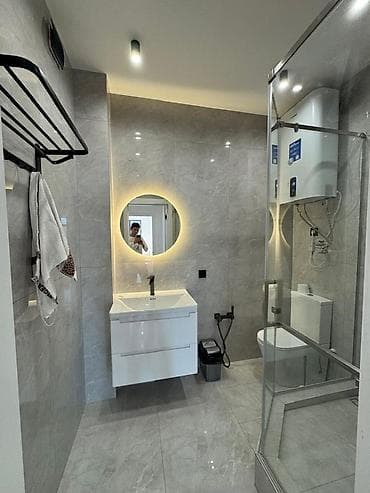 flat in osh: 2 комнаты, Без подселения, С мебелью полностью — 1