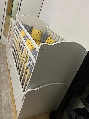 Детские электрокары: Детская кровать трансформер, Другой тип, цвет - Белый — 4