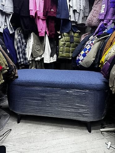 банкетка: Банкетка, Новый, Без полок, цвет - Синий — 1