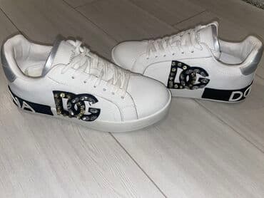 красовка найк: Кроссовки, 38, Dolce & Gabbana, Новый, цвет - Белый, Самовывоз — 3