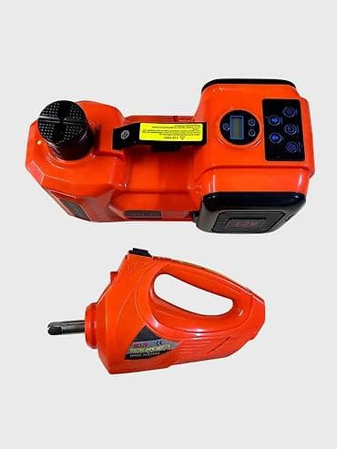 mini jack: Электрический набор для шиномонтажа 12 В в кейсе: домкрат + гайковерт — 4