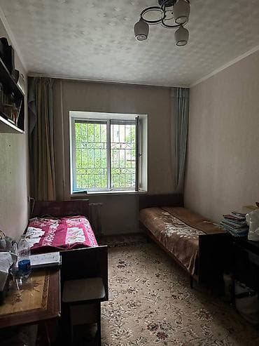 отель чолпон ата: 2 бөлмө, 46 м², Хрущевка, 2 кабат, Косметикалык ремонт — 1