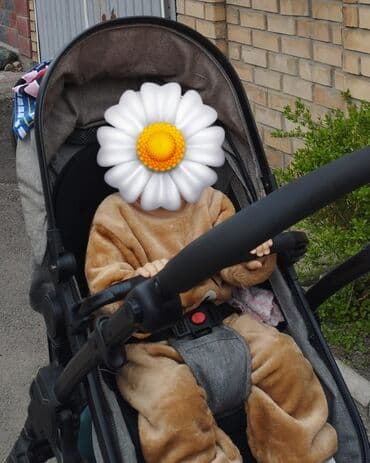 коляска детская цена бишкек: Коляска, цвет - Серебристый, Б/у — 6