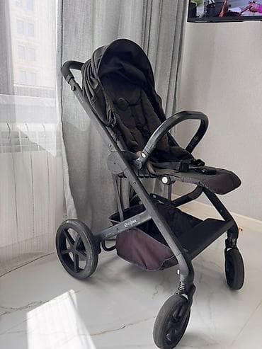 Балдар электр унаалары: Балдар арабасы, түсү - Кара, Колдонулган — 5