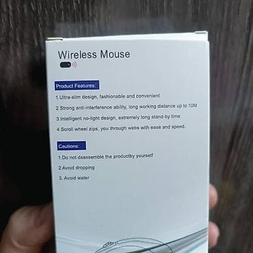 tab 5: Беспроводная мышь (Wireless Mouse), ультратонкий корпус. Основные — 3