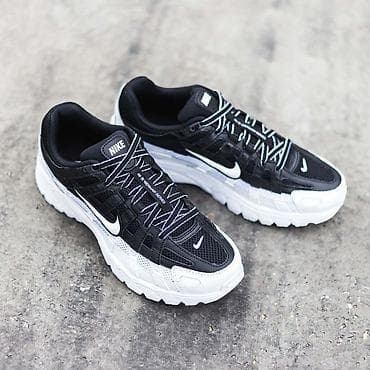 Мужская обувь: Кроссовки Nike P-6000 (черно-белые) размер 40-41 - Модель: Nike — 2