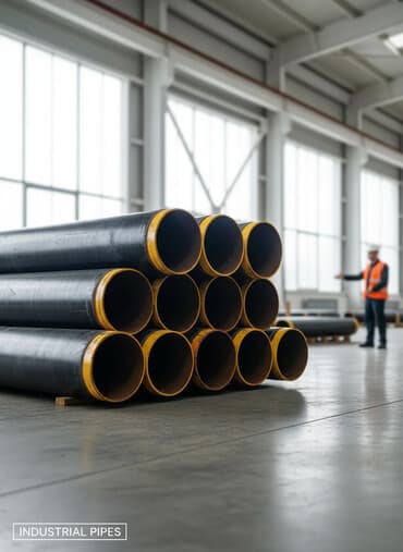 Труба для водопровода Магистральная, Материал: Сталь, Диаметр: 630 мм, Толщина стенки: 13 мм