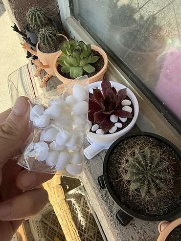 грунт для аквариума: Галька, Другое происхождение, Декоративная — 1