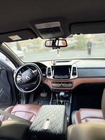авто в рассрочку без банка без первоначального взноса в бишкеке: Ssangyong Rexton: 2019 г., 2.2 л, Автомат, Гибрид, Пикап — 6