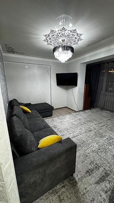 квартира бишкек снимаю: 2 комнаты, С мебелью полностью — 1