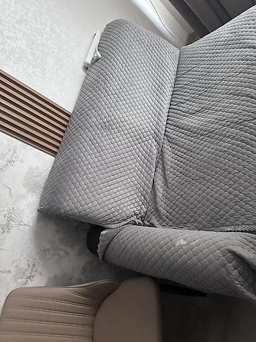 угловой диван с чехлом: Угловой диван, Складной — 2