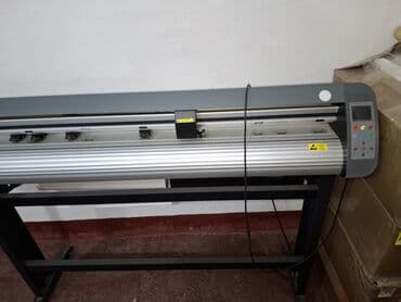 оборудование для пластиковых окон: Плоттер-режущий станок на напольной стойке - Тип: рулонный — 1