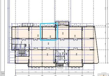 premium development: Продажа офисов 50 м², Без ремонта, Без мебели, Бизнес центр, 6 этаж — 3