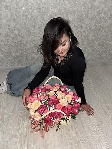 Үй жана бакча: Корзина пионовидных роз🌸
Свежие✨✨✨
Сегодня получила 
Время: 12:47 — 3