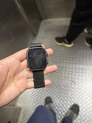 galaxy note 10 plus: Умные часы с прямоугольным корпусом и магнитным миланским браслетом — 1