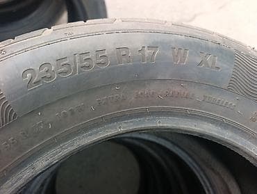 385 55: Шины 235 / 55 / R 17, Лето, Б/у, Комплект, Легковые, Германия, Continental — 4