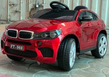 автомобиль для детей на аккумуляторе: Детский электрокар, Новый — 2