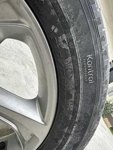 рулевой гур: Колеса в сборе 215 / 55 / R 17, 1 шт, Литые, отверстий - 5 — 4