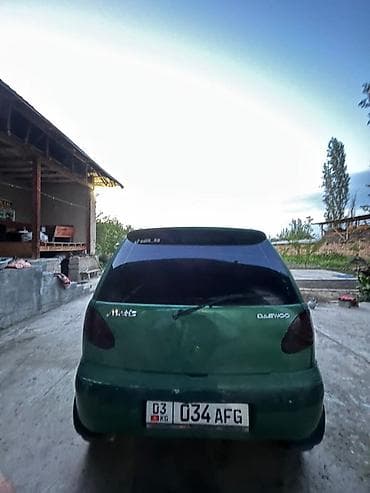devo tiko: Daewoo Matiz: 2001 г., 0.8 л, Механика, Бензин, Хэтчбэк — 1