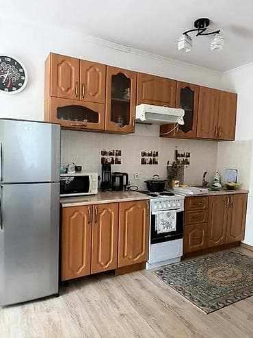 ак орго дома: 50 м², 2 бөлмө, Балкон айнектелген — 5